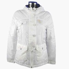 Chervo Golf Lightweight Winter Jacket Aquadrop Mentor White 100 Size 36 New