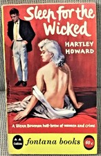 Hartley Howard / SLEEP FOR THE WICKED 1st Edition 1961