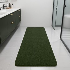 Bathroom Runner Rugs 48x24, Extra Soft and Absorbent Bath Mats, Non-Slip Shag...