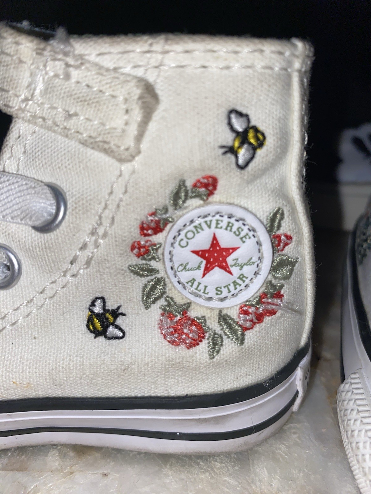 Baby Shoe Bundle Size 4 – 2 Converse + Mickey Mouse – Cute Reborn Doll Shoes thumbnail 8