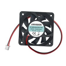 60mm x 15mm DC 24V Brushless Cooling Fan, Dual Ball Bearing