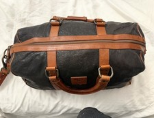 Leather Duffle Bag Overnight Bag. WILL Leathe...