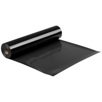 "12\"X35Ft Plotterfolie Textil WäRmeüBergang Flexfolie Vinyl Rolle Htv Schwarz"