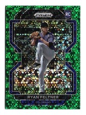 2022 Panini Prizm Ryan Feltner Green Donut Circles Prizm #31 Rookie