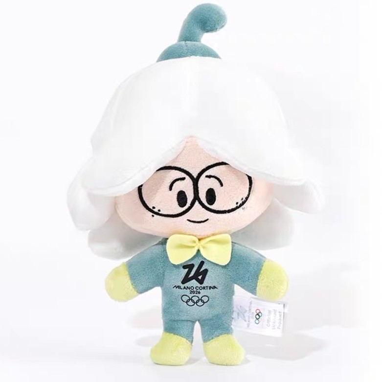 ぬいぐるみ・マスコット Milan Cortina Olympics Flo Plush Toy Olympics Flo Glasses Plush - 20cm