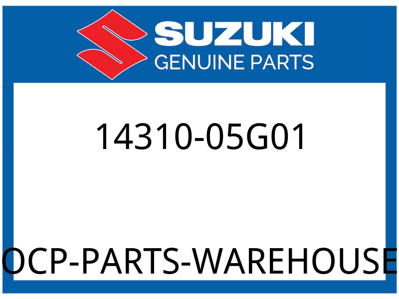 Suzuki OEM Part 14310-05G01 BODY,MUFFLER