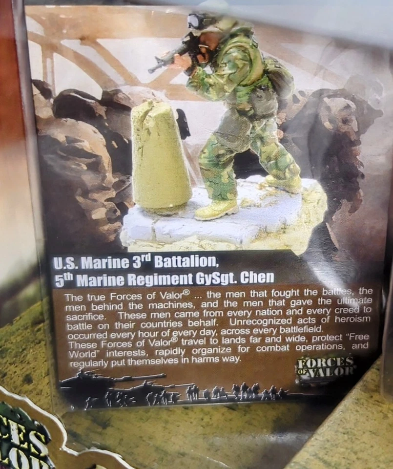 Force of Valor 99007, US Marines 3rd Battalion - Gunnery Sergeant Chen, 1:32 - Image 4 of 4