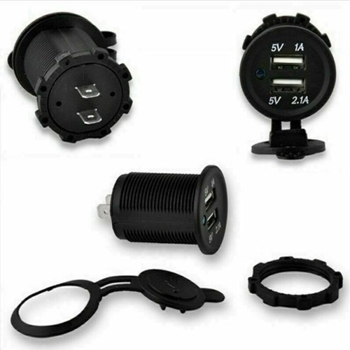 Chargeur Secteur Voiture Fiable avec Deux Ports USB pour Motos et Tracteurs - Photo 12 sur 12