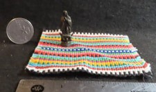 Virgin of Guadalupe Mary Statue Statuette Guatemalan Fabric 1:12 Mini 4377 AS IS