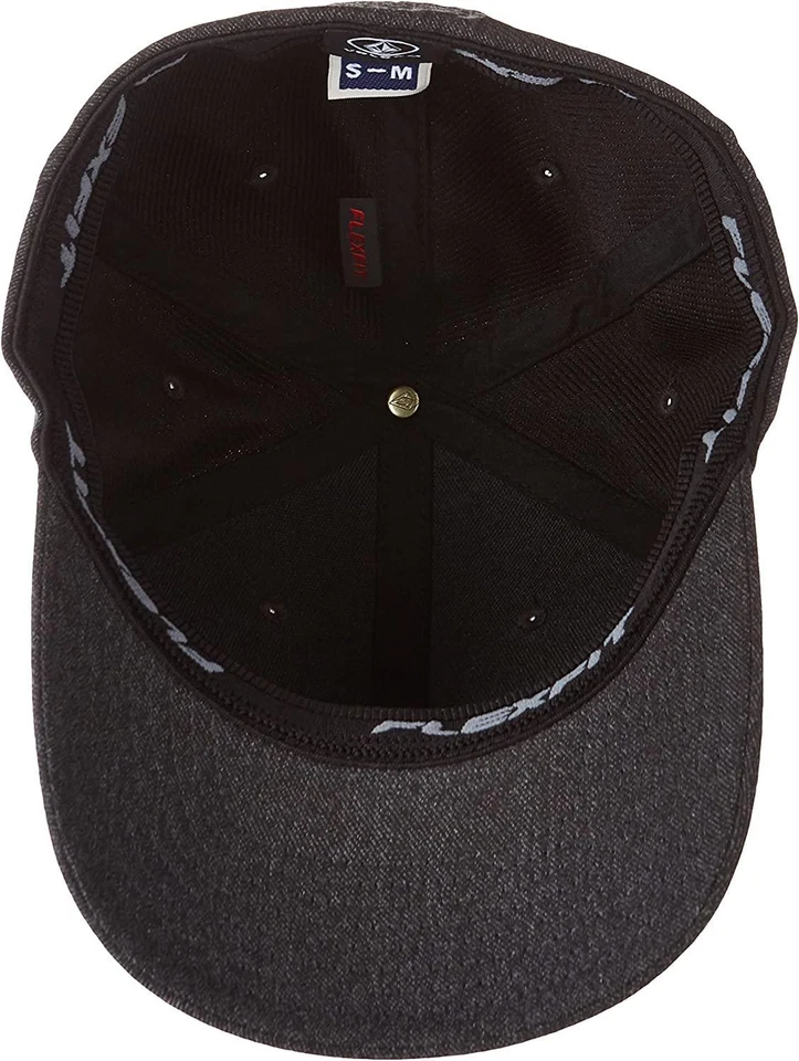 Volcom Condition Mens Baseball Cap, Charcoal Heather, Size S/M - Image 2 of 3