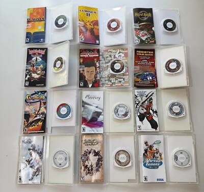 32 Sony PSP and Vita CIB / NIB Games Lot- Kenka Bancho