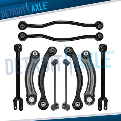 Rear Upper Lower Control Arms Sway Bars Kit for 2005-2014 Charger 300 Challenger