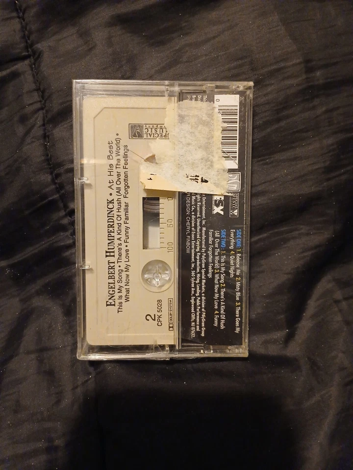 New Factory Sealed Engelbert Humperdinck At His Best Cassette Polygram - Image 3 of 4