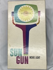 VINTAGE SYLVANIA SUN GUN Movie Camera Film Light Model SG-50 WORKS