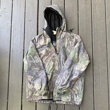 Vintage Walls Breathable Water-Pruf Realtree Hooded camo Jacket Large