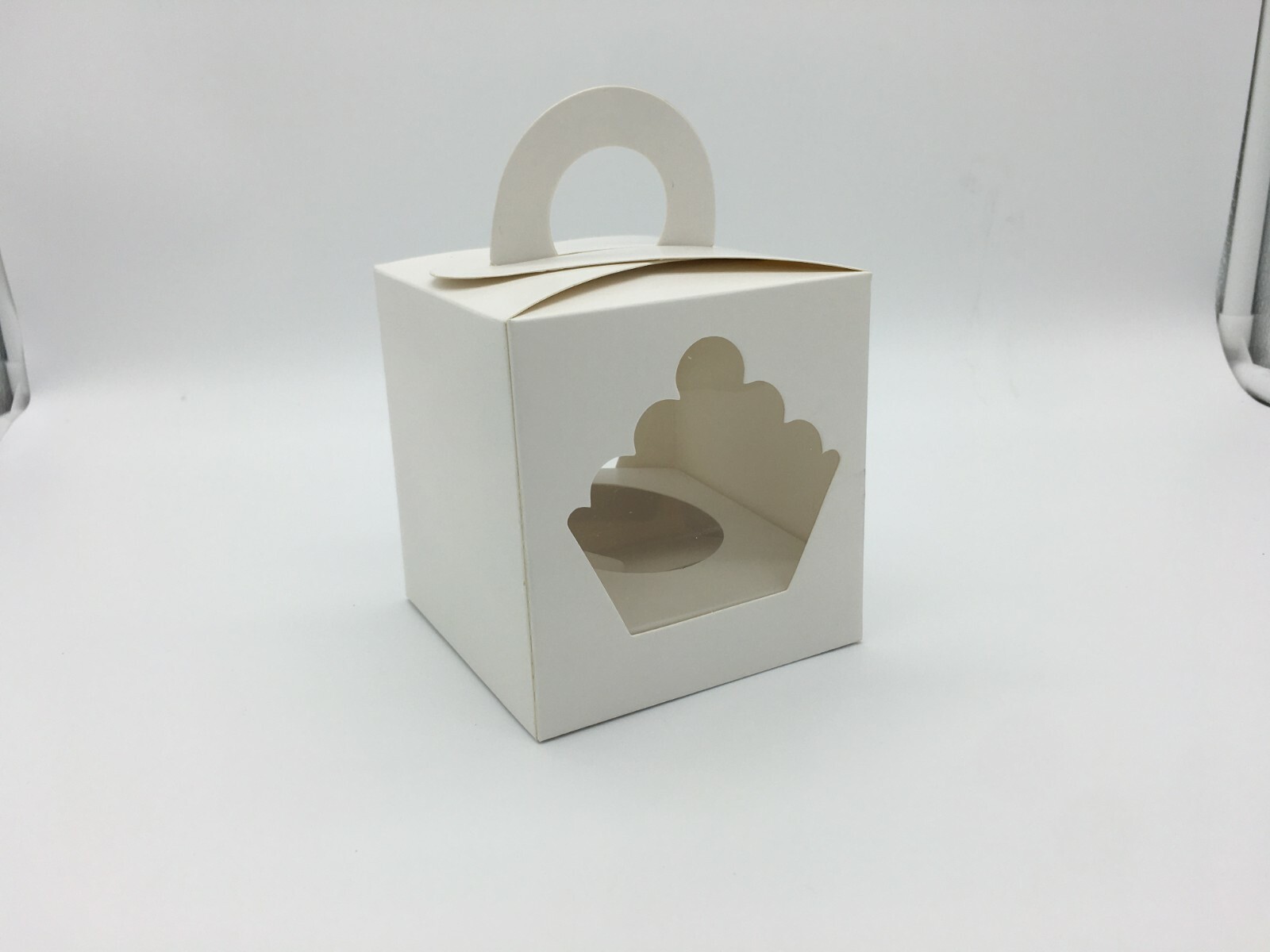 1/2/4/6/12/24 Holes 5100x Cupcake Box Window Face Cake Boxes Gift