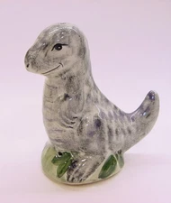 Babbacombe BLP Pottery ENGLAND * Dino the Baby Dinosaur * Pie Bird Vent/Funnel
