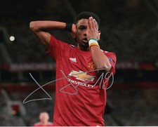 Manchester United Amad Diallo Autographed Signed 8x10 EPL Photo COA #10