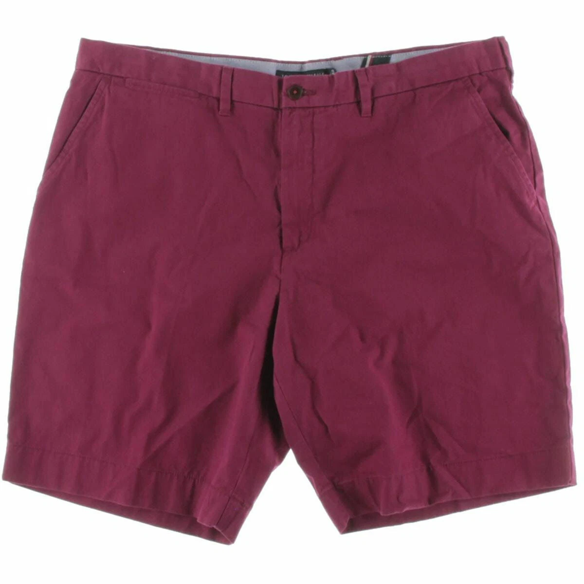 Tommy Hilfiger Chino Twill Classic Fit Beet Red Shorts Size W35