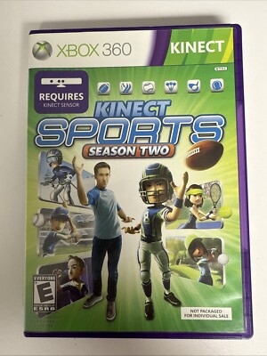 Kinect Sports: Season Two (Microsoft Xbox 360, 2011) COMPLETE CIB