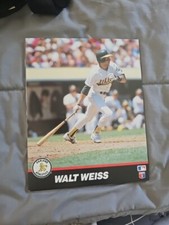 WALT WEISS Oakland Athletics Vintage T&M Sports 8