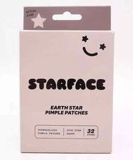 Starface Earth Star Pimple Patches, Cute Hydrocolloid Neutral Tones - 32 Stars
