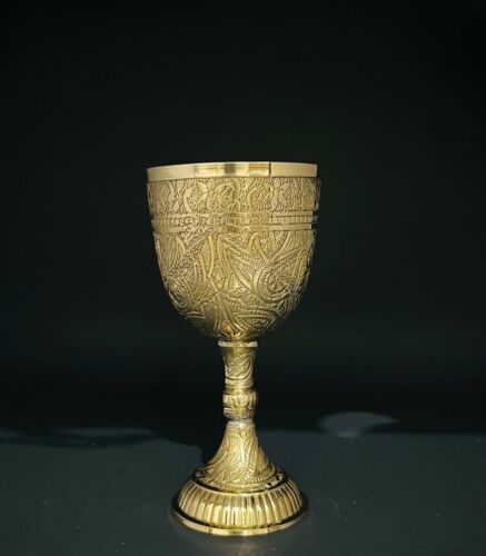 Royal King Goblet Gift Wedding Anniversary Christmas Drinking Vessel Wine Cup - Picture 1 of 8