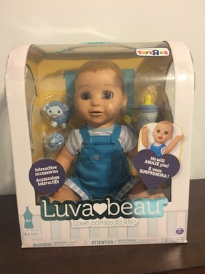 luvabeau boy interactive doll