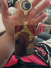 Beauty and The Beast Lenticular Lanyard ID Holder