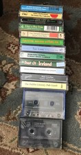 Irish Choirs Bands Dance Pub Ballads Used Cassette Tapes lot of 14