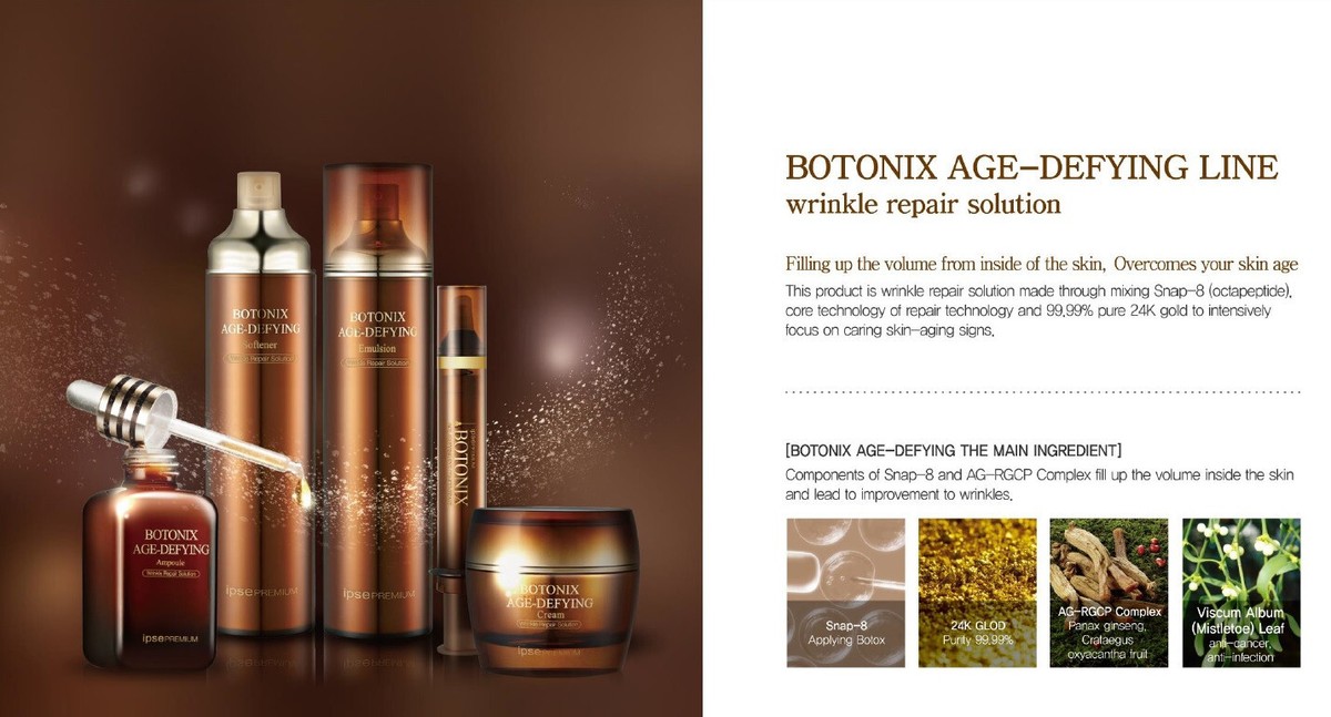 BOTONIX Repair Cream 24K Gold and 8 Peptides Lifting and Firming
