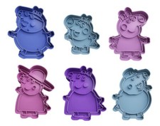 Peppa Pig Cookie Cutters + insert - approx. 8cm