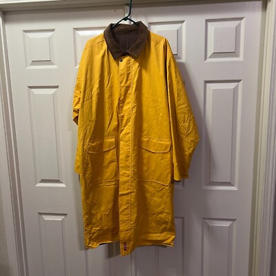 Marlboro Unlimited Gear Reversible Rain Trench Coat Duster