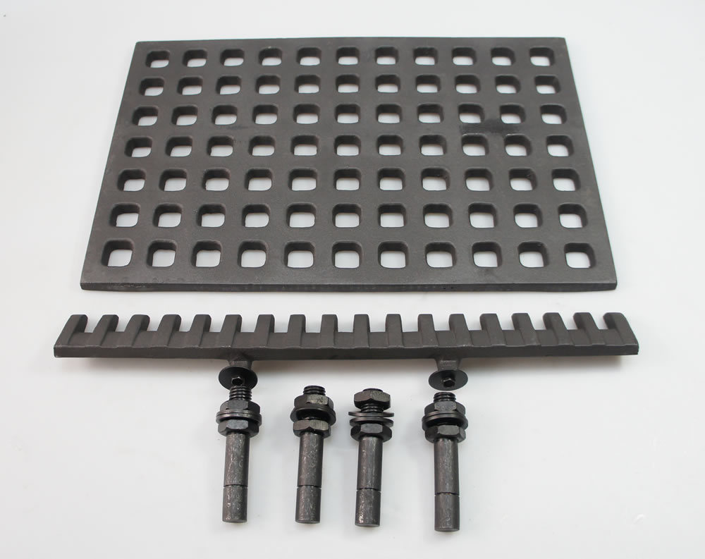 CAST IRON STOVE GRATE - Large UNIVERSAL / ADJUSTABLE Multi Fuel Stove Spare  Part | eBay