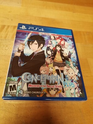 Conception Plus Maidens Of The Twelve Stars PlayStation 4 NEW SEALED PUNCHED UPC