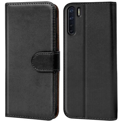 Schutz Hülle Für OPPO A91 Handy Klapp Schutz Tasche Book Slim Flip Case Cover