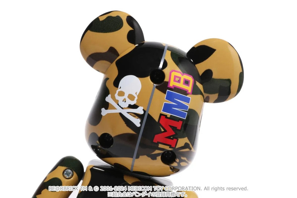 BAPE®ｘMastermind JAPAN BE@RBRICKCHOGOKIN A BATHING APE BAPE x MMJ Mastermind Japan BE@RBRICK CHOGOKIN