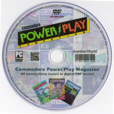 COMMODORE POWER/PLAY MAGAZINE Full Run on Disk (PET/MS-DOS/VIC20/C64/128 Games)