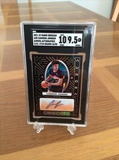 2021-22 Panini Obsidian Aurora Electric Etch Orange /50 Cameron Johnson Auto.