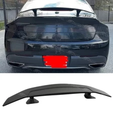 For Lincoln MKZ 4-Door Matte 47" Rear Trunk GT-Style Racing Spoiler Tail Wing