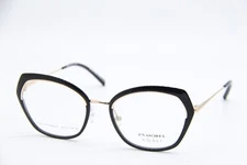 NEW MOREL KOALI 20098K NN08 BLACK GOLD ACETATE AUTHENTIC EYEGLASSES 53-20