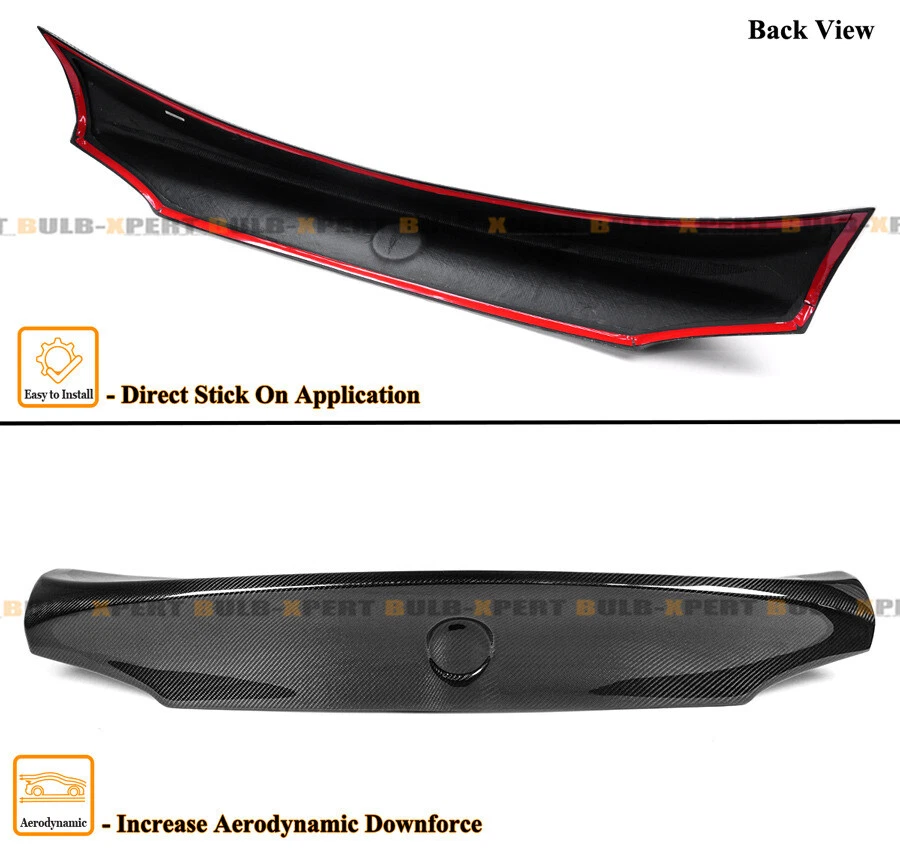 PARA BMW E90 M3 335i 325i 2006-2008 estilo CSL FIBRA DE CARBONO PICO DE PATO Foto 3 de 4