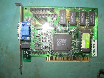 Diamond Stealth 3D 2000 2MB PCI Video Card 23033217-403 *TESTED*