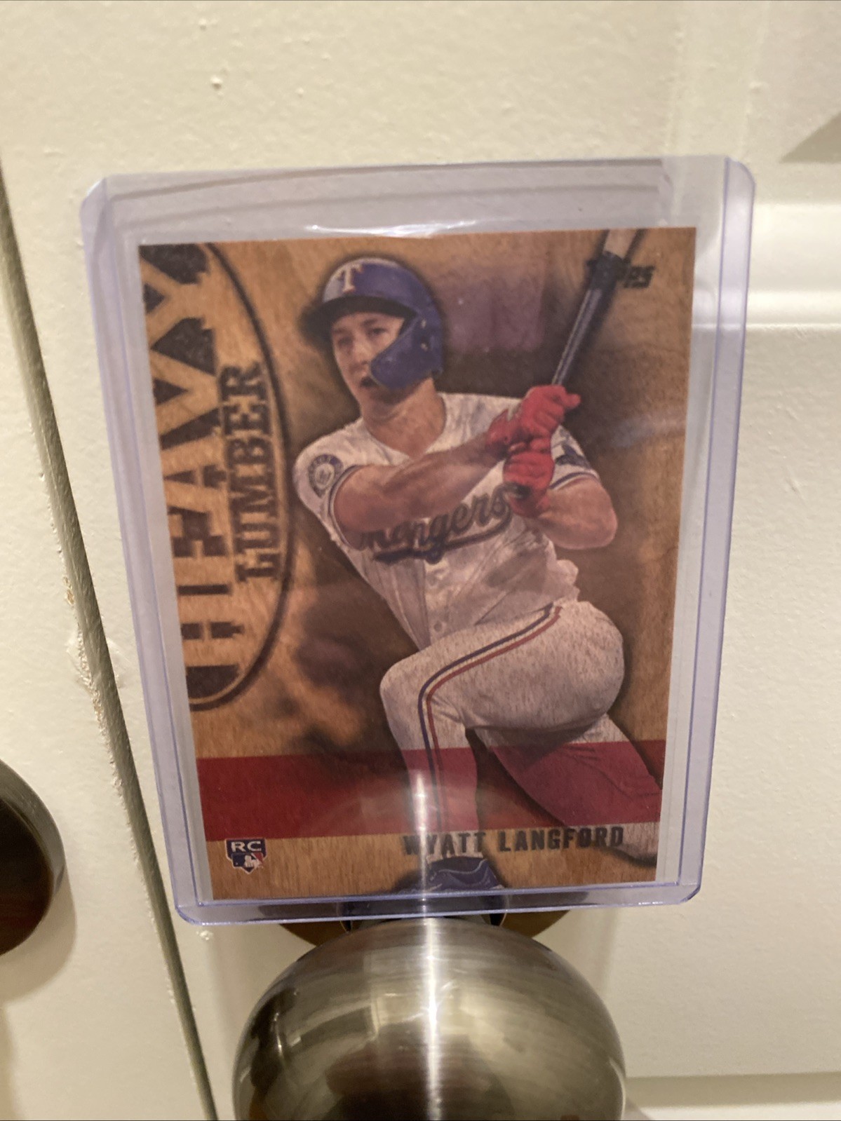 2024 Topps Update Series - Heavy Lumber Wyatt Langford #HL-57 (RC) RARE