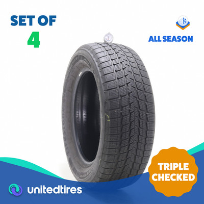 Set of (4) Used 255/60R18 Firestone Firehawk Pursuit AWT 108V - 7-8.5/32