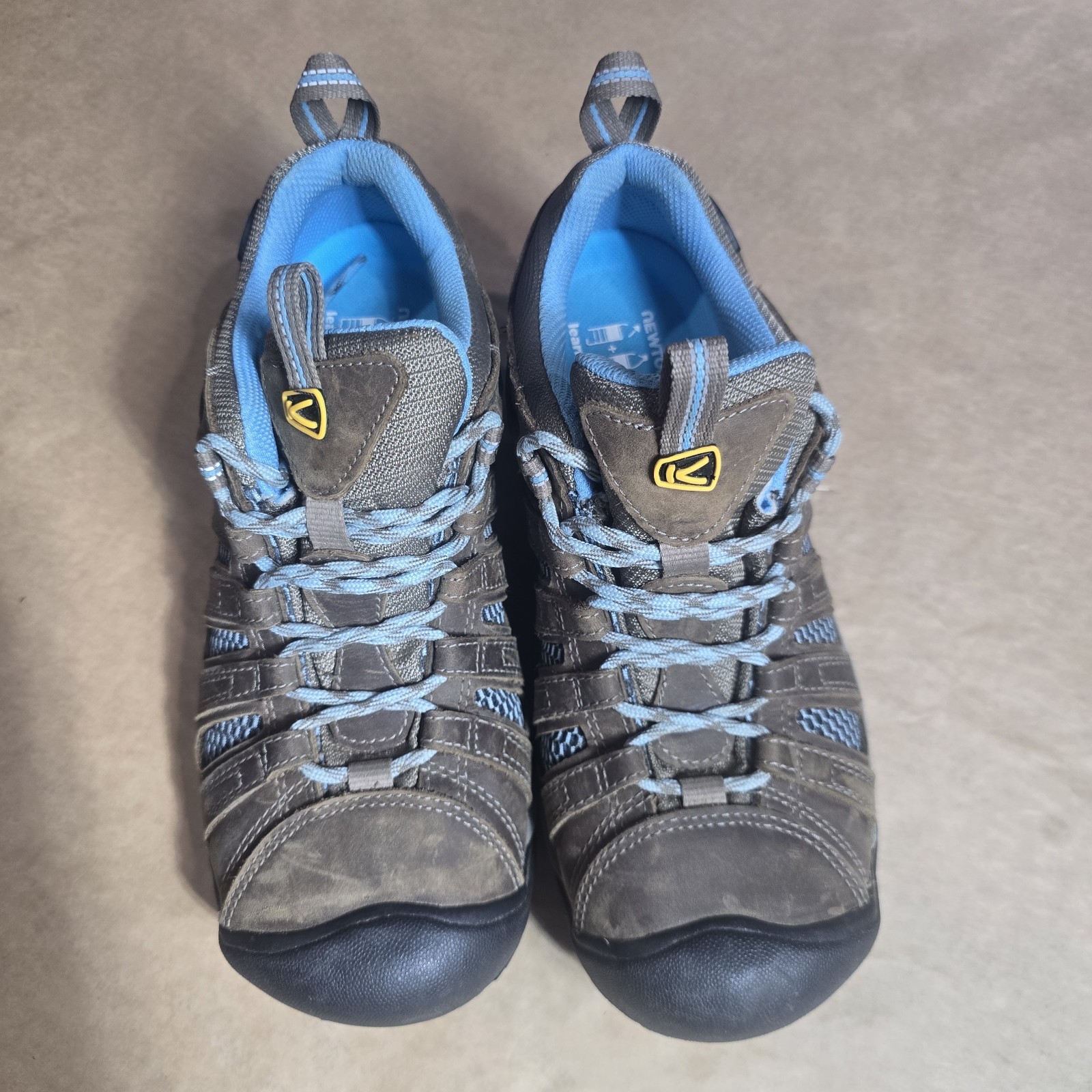 Stivali da trekking Keen Voyageur blu Brindle Alaska donna 9 5 molto puliti