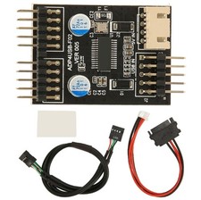 9PIN USB to Dual 9PIN Adapter Fast Speed Good Stability 1 to 2 Transfer Card