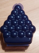 Tupperware Trauben Traubendose Snack- Dose Box dunkel lila Vesperdose