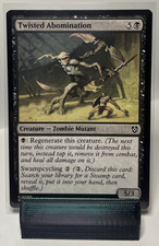 Twisted Abomination Commander: Aetherdrift Regular MTG