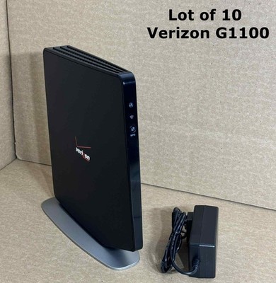 Lot of 10 Verizon Fios G1100 Dual Band Wireless Router Frontier ...